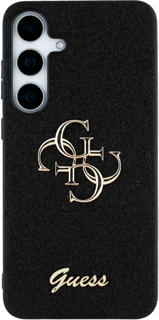 Панель Guess Fixed Glitter Big 4G Logo для Samsung Galaxy S25 Plus Black (3666339449438) - зображення 3