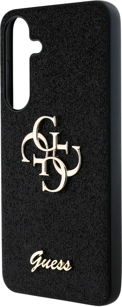 Панель Guess Fixed Glitter Big 4G Logo для Samsung Galaxy S25 Plus Black (3666339449438) - зображення 5