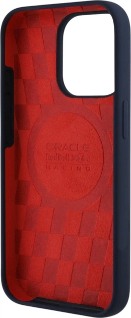 Etui plecki Red Bull HC Silicone ORBR20 Logo Red Lining MagSafe do Apple iPhone 15 Pro Navy Blue (3666339374303) - obraz 5
