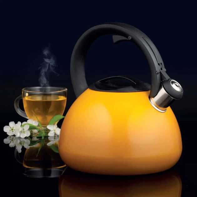 Чайник Ambition Ombre жовтий 2.6 л (5904134508737) (955555909644708) - Уцінка - зображення 3