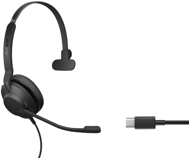 Słuchawki Jabra Evolve2 40 SE Mono UC USB-C Black (24189-889-899) (00357003413) - Outlet - obraz 3