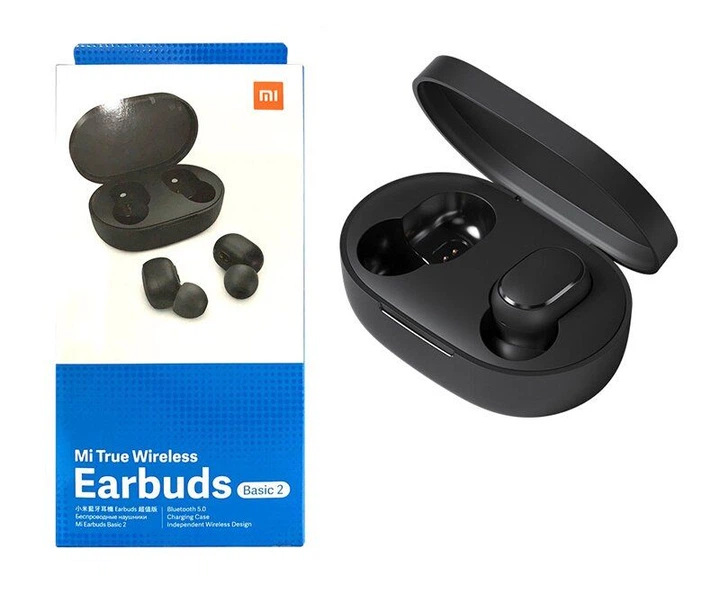 Słuchawki Xiaomi Mi True Wireless Earbuds Basic 2 Czarne (BHR4272GL) (28592/02332626) - Outlet - obraz 7