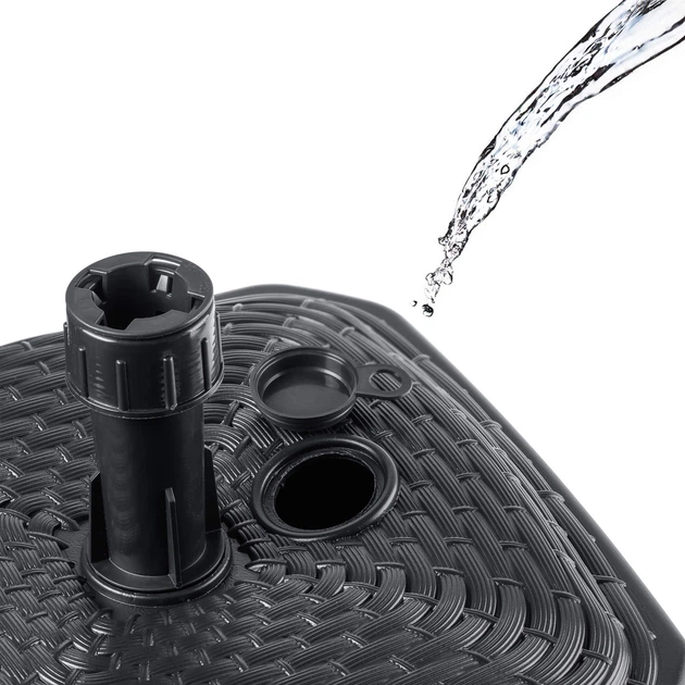 Підставка для садової парасольки Kadax Solero rattan K10287 - зображення 4