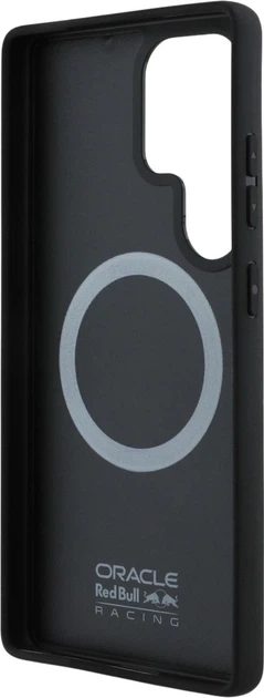 Etui plecki Red Bull Real Carbon Fiber Shiny Logo MagSafe do Samsung Galaxy S25 Ultra Black (3666339421472) - obraz 5