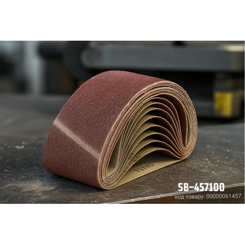 Alloid. Стрічка шліфувальна нескінченна 75х457мм, зерно 100, 10 шт. - зображення 2