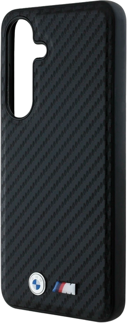Etui BMW Carbon MagSafe do Samsung Galaxy S25 Black (3666339448837) - obraz 5