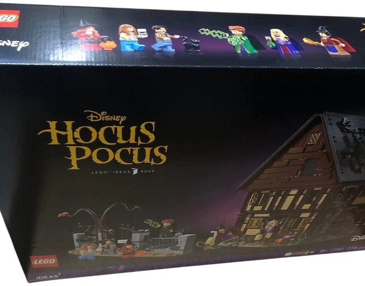 Конструктор LEGO Ideas Disney Фокус-покус Котедж сестер Сандерсон 2316 деталей (21341) (955555914452972) - Уцінка - зображення 3