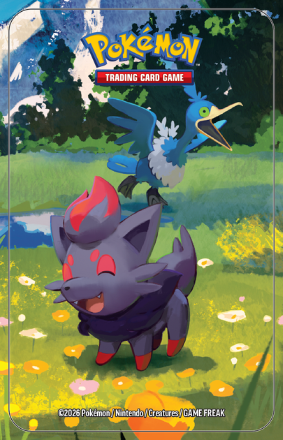 Zestaw kart Pokemon Pokemon TCG: ME 02.5 Mini Tin Zorua/Cramorant (196214133013) - obraz 5