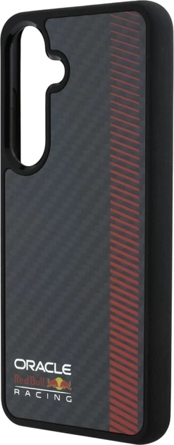 Etui plecki Red Bull Real Carbon Fiber Powerbar MagSafe do Samsung Galaxy S25+ Black (3666339421526) - obraz 5