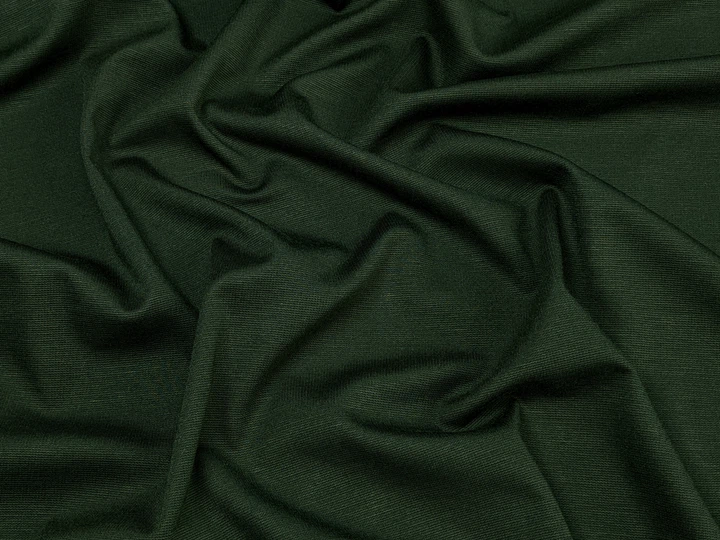 Ткань Трикотаж вискозный джерси тенсел хаки, пог. м. (д42, 2304058, к7) - изображение 2