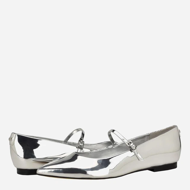 Женские балетки Calvin Klein 20568203 37 Серебристые (1159848798) - изображение 2