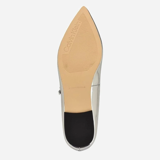 Женские балетки Calvin Klein 20568203 37 Серебристые (1159848798) - изображение 5
