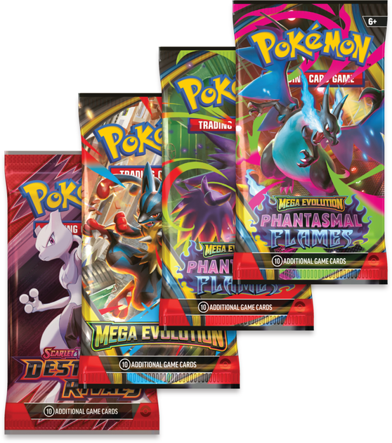 Zestaw kart Pokemon Pokemon TCG: 2026 Spring Tin - Mega Charizard X ex (196214130852) - obraz 2
