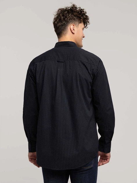 Сорочка бавовняна чоловіча Lee Cooper New Tenby-50Zm L Чорна (5905991747932) - зображення 2