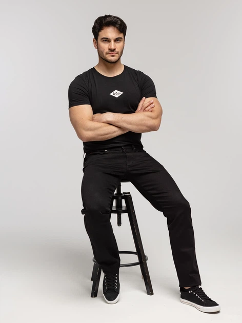 Джинси Regular Fit чоловічі Lee Cooper Lc7504-1900 W34L34 Чорні (5905991755845) - зображення 7