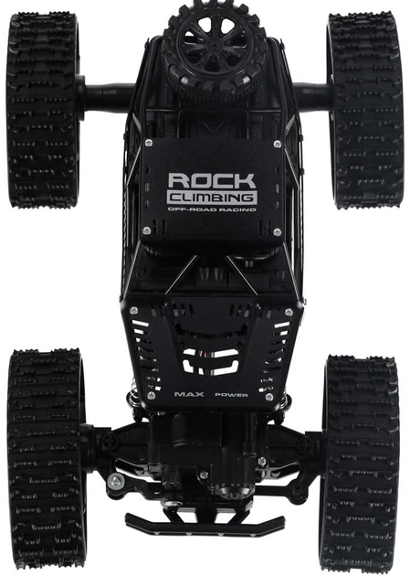 Машинка на дистанційному управлінні KIK Rock Crawler 4x4 LHC012 авто 2в1 Чорна (5903039720558) - зображення 6