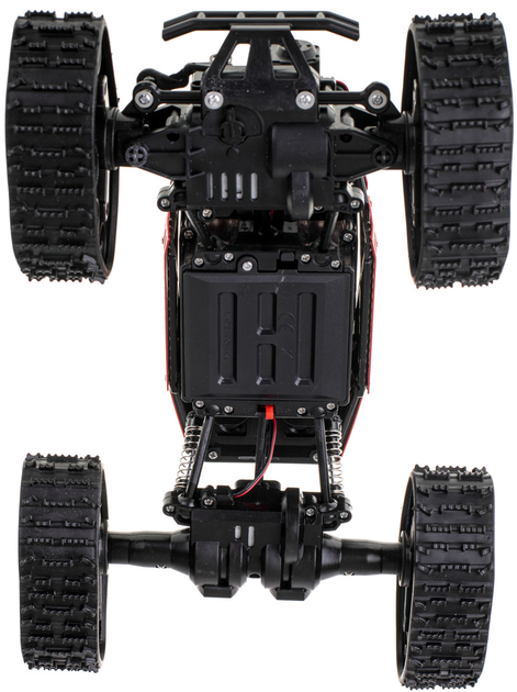 Машинка на дистанційному управлінні KIK Rock Crawler 4x4 LHC012 авто 2в1 Чорна (5903039720558) - зображення 7