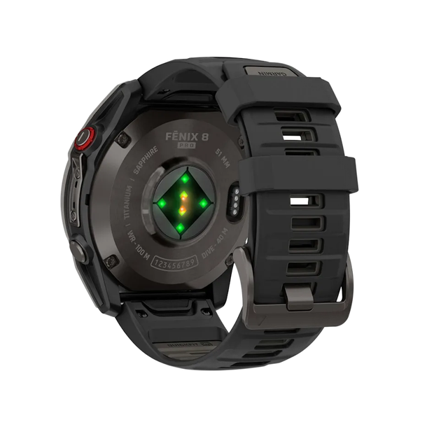 Смарт-часы Garmin Fenix 8 Pro 51 mm AMOLED Carbon Gray DLC Titanium with Black/Pebble Gray (010-03199-00/01) - изображение 3