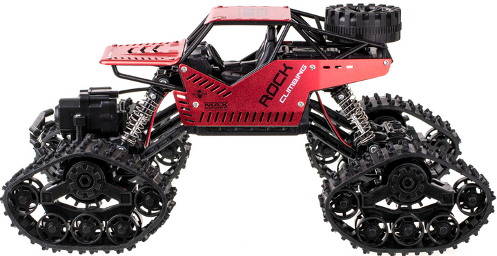Машинка на дистанційному управлінні KIK Rock Crawler 4x4 LHC012 авто 2в1 Червона (5903039720541) - зображення 4