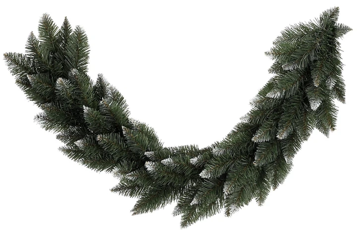 Гірлянда Kadax різдвяна ялинкова потрійна засніжена 110 см Зелена (5903699447116) - зображення 1