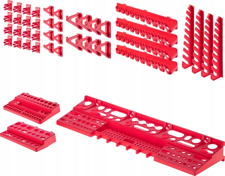 Tablica narzędziowa Kadax K7647 ścianka warsztatowa 116 x 78 cm 67 elementów (5903699467992) - obraz 6