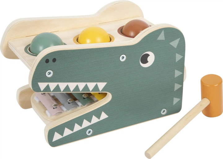 Ксилофон дерев’яний з лавкою Small Foot Safari 5 шт. 12461 (4020972124616) - зображення 2