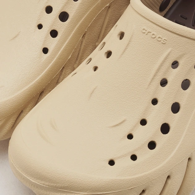 Chodaki męskie Crocs Echo Clog 207937-0HX 41-42 (M8/W10) 26 cm Beżowe (196265848416) - obraz 7