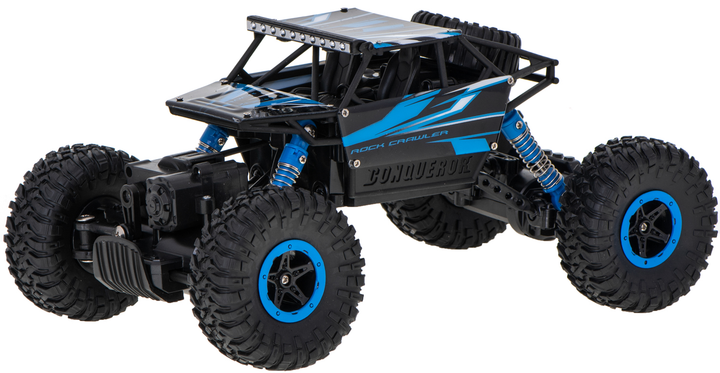 Автомобіль на дистанційному управлінні KIK Rock Crawler HB Синій (5901779365411) - зображення 3