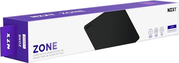 Podkładka gamingowa NZXT Zone L Black (MM-LRGSP-BK) - obraz 4