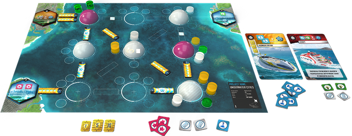 Настільна гра Games7Days Підводні міста (Underwater Cities) - зображення 3
