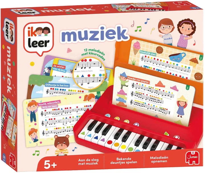 Музична панель Jumbo I Learn Music 12 мелодій 1110100449 (8721017601821) - зображення 2