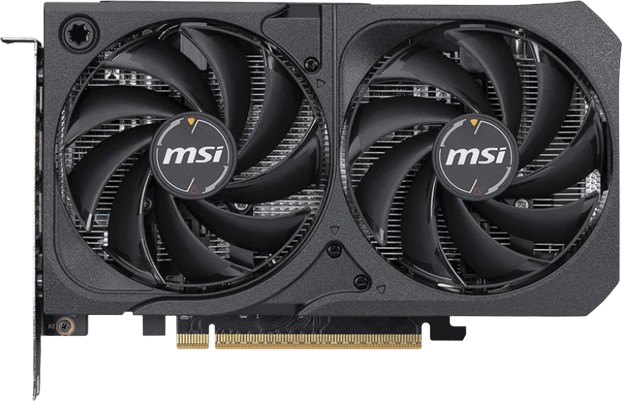 Відеокарта GeForce RTX 5050 8GB MSI Shadow 2X OC (RTX 5050 8G SHADOW 2X OC) - Фото 2 Відеокарта GeForce RTX 5050 8GB MSI Shadow 2X OC (RTX 5050 8G SHADOW 2X OC) - изображение 2