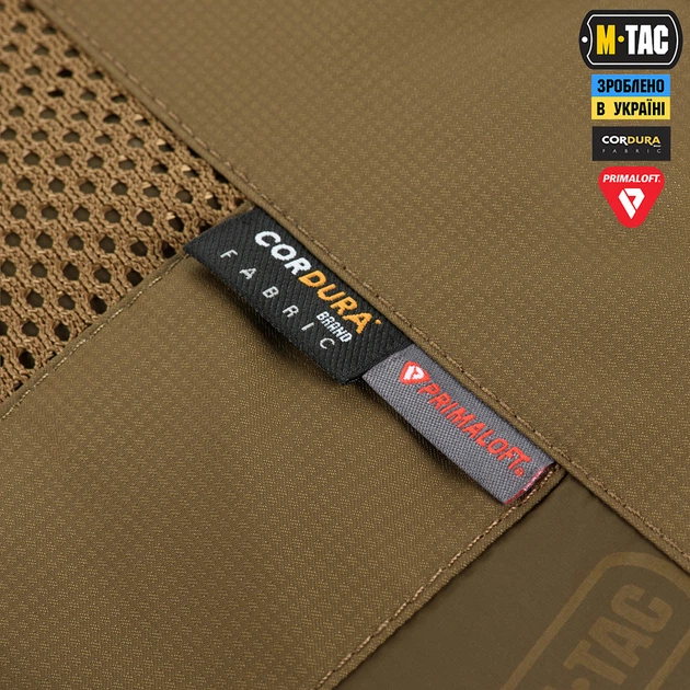 Куртка зимова M-Tac Alpha Gen.III Pro Primaloft Dark Койот brown