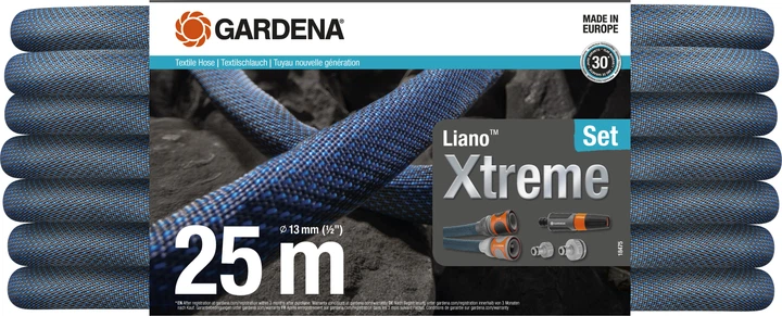 Текстильний шланг Gardena Liano Xtreme Set 13 мм 1/2" 25 м 18475-20 (4066407501874) - зображення 2