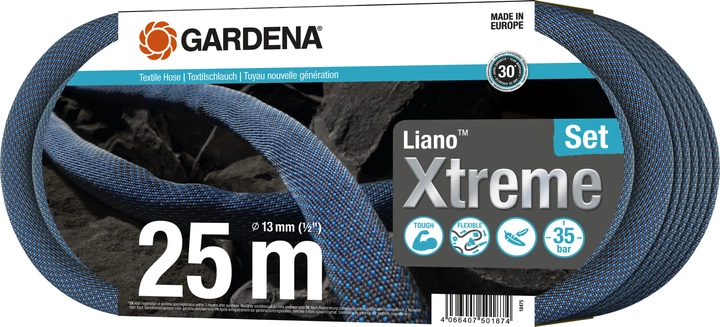 Текстильний шланг Gardena Liano Xtreme Set 13 мм 1/2" 25 м 18475-20 (4066407501874) - зображення 3