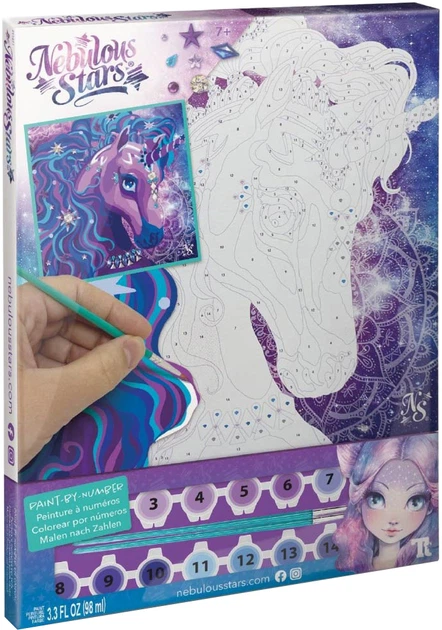 Zestaw kreatywny Nebulous Stars Kolorowanka Nebulia & Horse (11421) (694704114219) - obraz 1