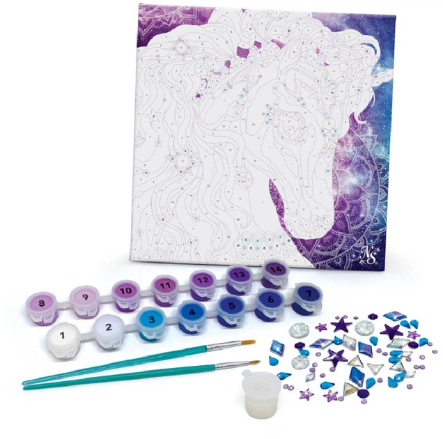Zestaw kreatywny Nebulous Stars Kolorowanka Nebulia & Horse (11421) (694704114219) - obraz 3