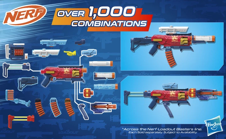Бластер іграшковий Hasbro Nerf Loadout Shadowspeed Recon (5010996347114) - зображення 5