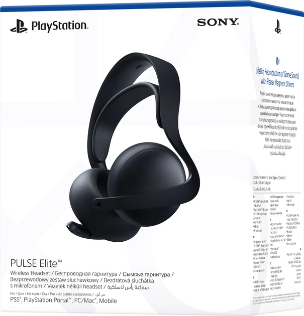 Słuchawki PlayStation PULSE Elite WL (Etui) Midnight Black (0711719598558) - obraz 6