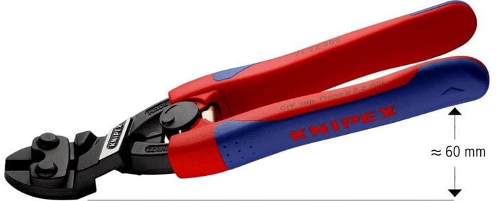 Kompaktowy obcinak do śrub Knipex CoBolt 71 22 200 (4003773066873) - obraz 3