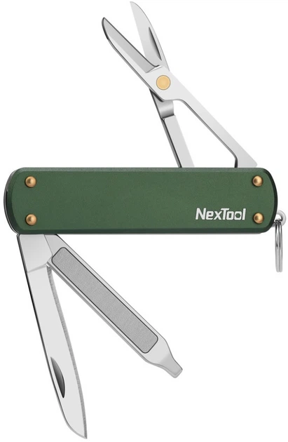 Мультитул Nextool Mini Pocket Knife Зелений (NE0143) (6945064210641) - зображення 1
