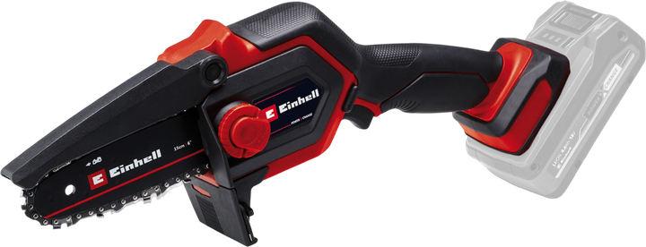 Ланцюгова міні-пилка акумуляторна Einhell X-Change GE-PS 18/15 Li BL - Solo 4600040 (4006825671612) - зображення 2
