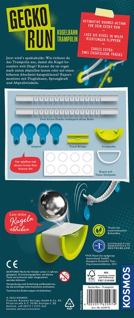 Додаток до конструктору Kosmos Gecko Run Trampoline Extension 17 деталей (617301) (4002051620974) - зображення 2