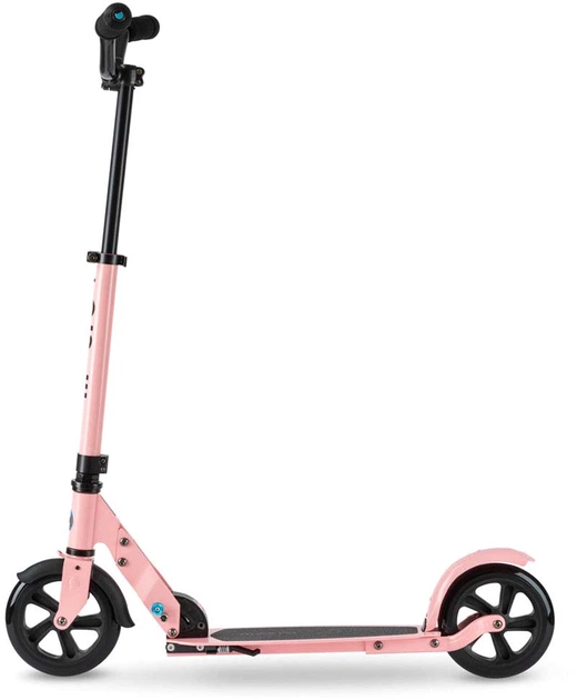 Hulajnoga Micro Speed Deluxe składana dwukołowa do 100 kg Neonowo-różowa (SA0213) (7630053546984) - obraz 2