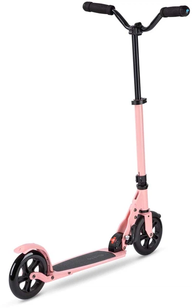 Hulajnoga Micro Speed Deluxe składana dwukołowa do 100 kg Neonowo-różowa (SA0213) (7630053546984) - obraz 3