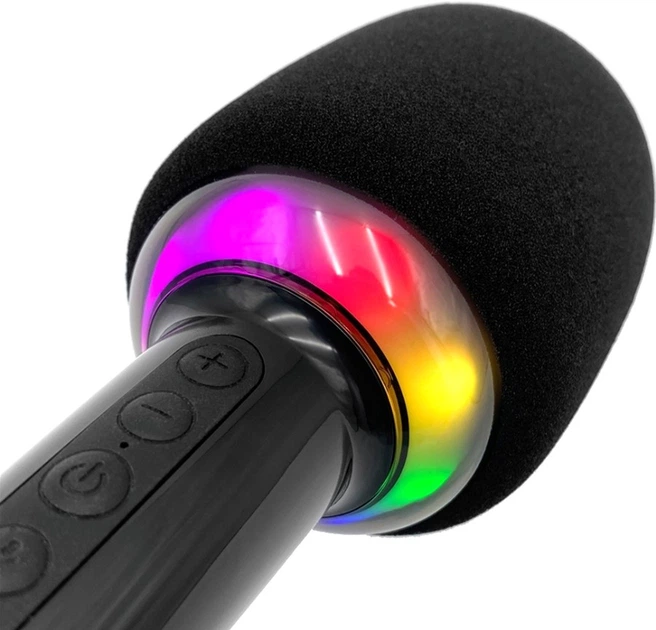 Мiкрофон Media-Tech Karaoke Idol Wireless Bluetooth колонка RGB (MT399) (5906453103990) - зображення 5