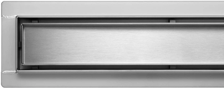 Трап для душу лінійний Fala Rotary 75345 з решіткою поворотний сифон 360° (сухий затвор) можливість встановлення під плитку 50 см (5906083038815) - зображення 7