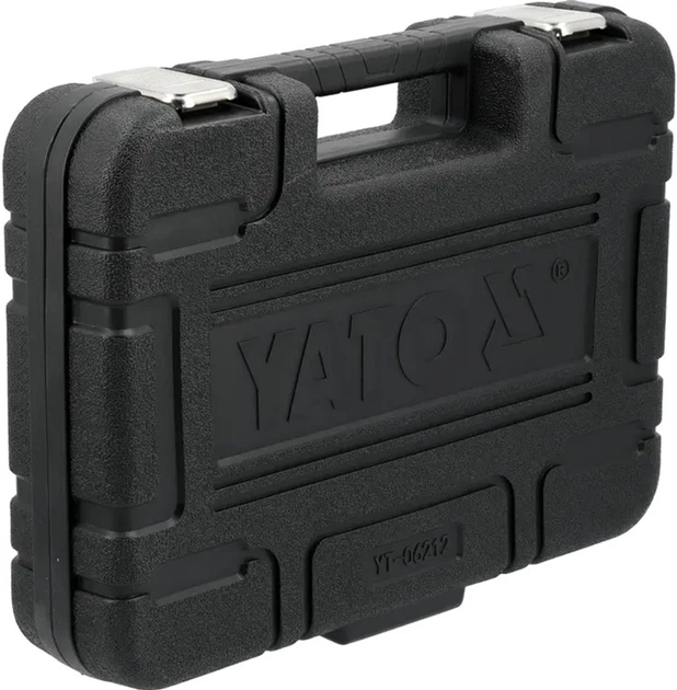 Ключі Yato YT-06212 для кріплення амортизаторів із наскрізним храповим механізмом 50 елементів (5906083114625) - зображення 4