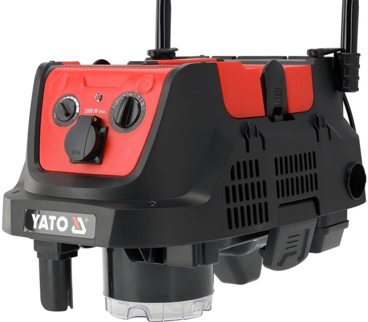 Пилосос Yato YT-85717 з автоматичним струшувачем 1600 Вт для роботи з гіпсом та шпаклівкою (5906083119835) - зображення 8