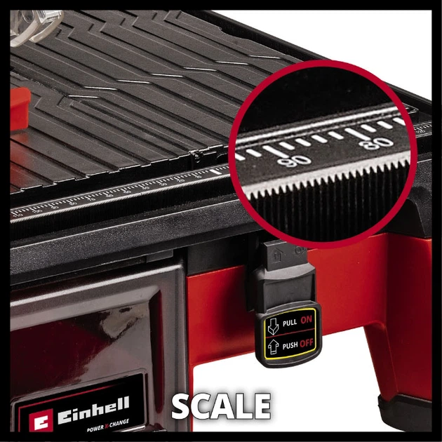 Плиткоріз акумуляторний Einhell X-Change TE-TC 18/115 Li - Solo 4301190 (4006825657500) - зображення 2